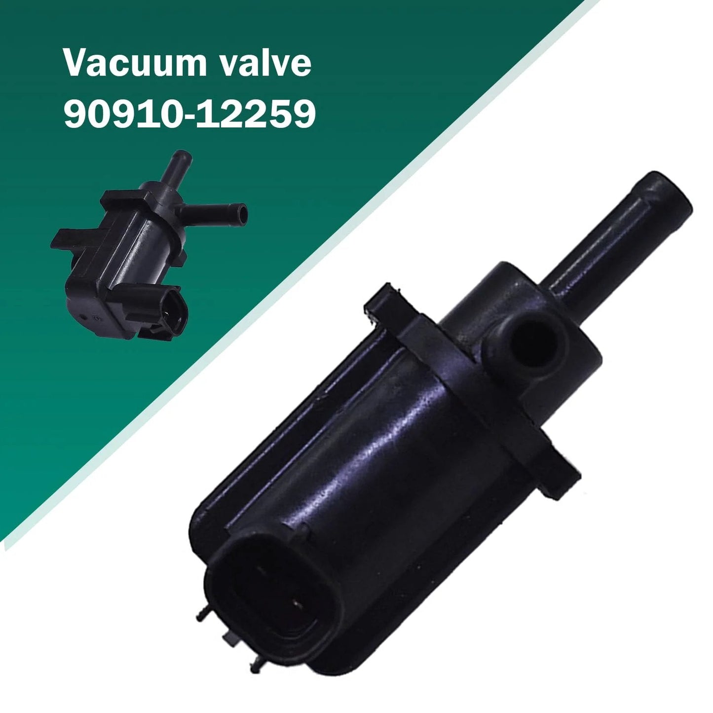Vacuum Switch Valve High Temperature Resistant 2 Pin Plug And Play For Toyota Corolla Highlander Sienna Avalon Polcatay 90910 12259