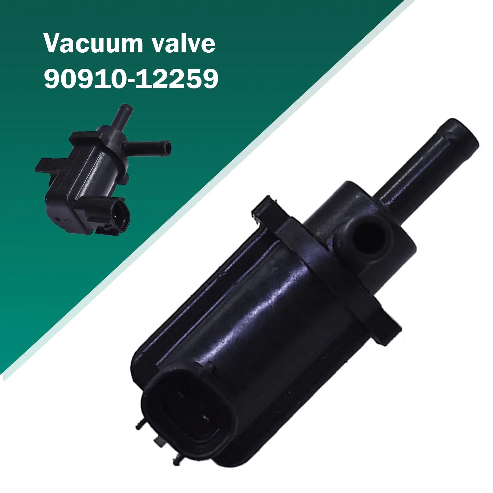 Vacuum Switch Valve High Temperature Resistant 2 Pin Plug And Play For Toyota Corolla Highlander Sienna Avalon Polcatay 90910 12259