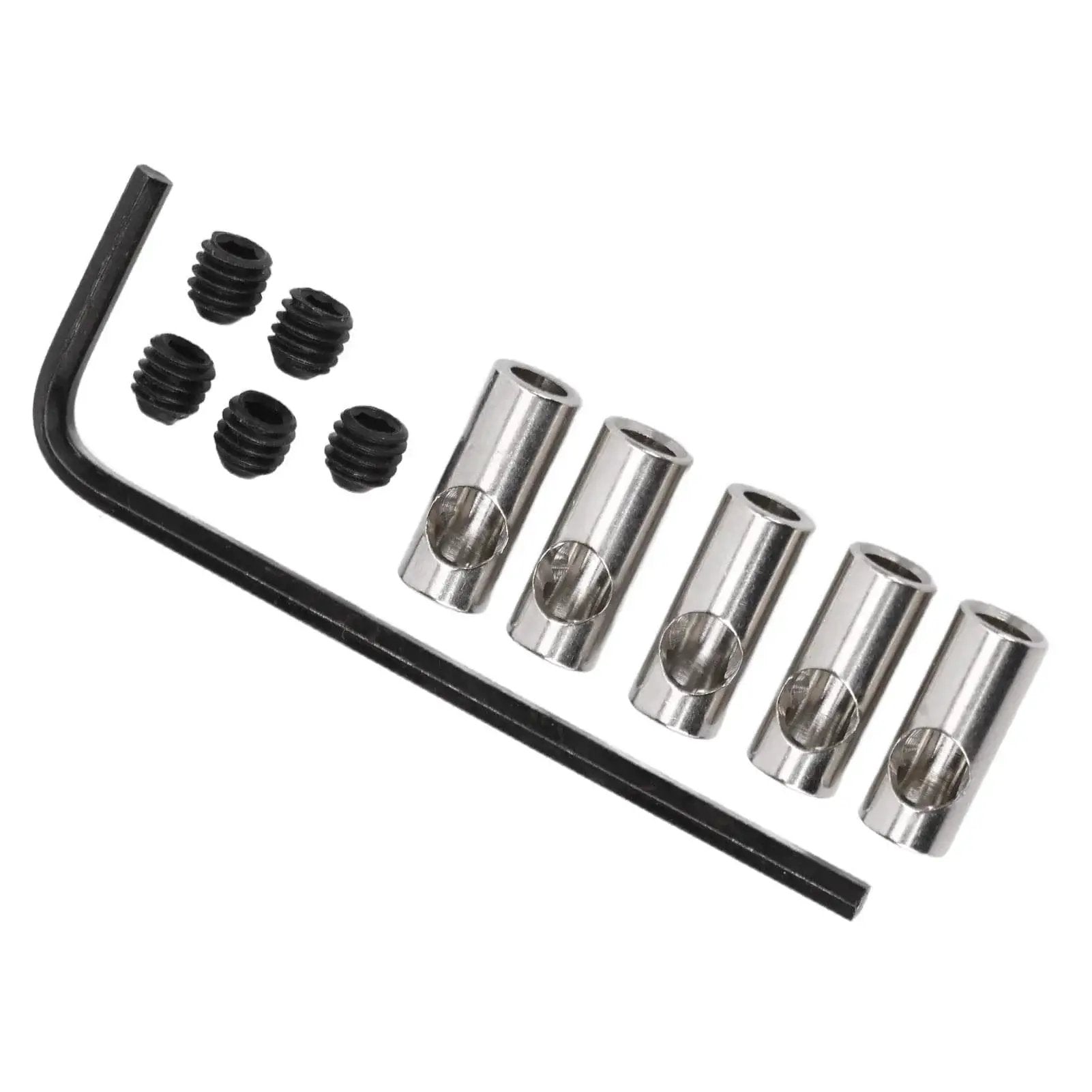RC Pinion Gear Adapter 3.175mm To 5mm Shaft Reducer Sleeve For 3650 550 540 Motors kit with hex wrench and screws