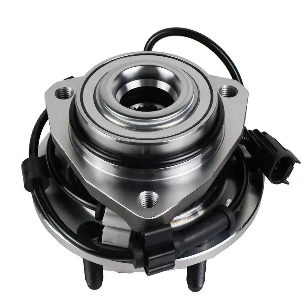Front Wheel Hub And Bearing Assembly 513188 For Chevy Trailblazer SSR GMC Envoy Buick Rainier Isuzu Ascender Saab Nine Seven X 6 Lug With ABS