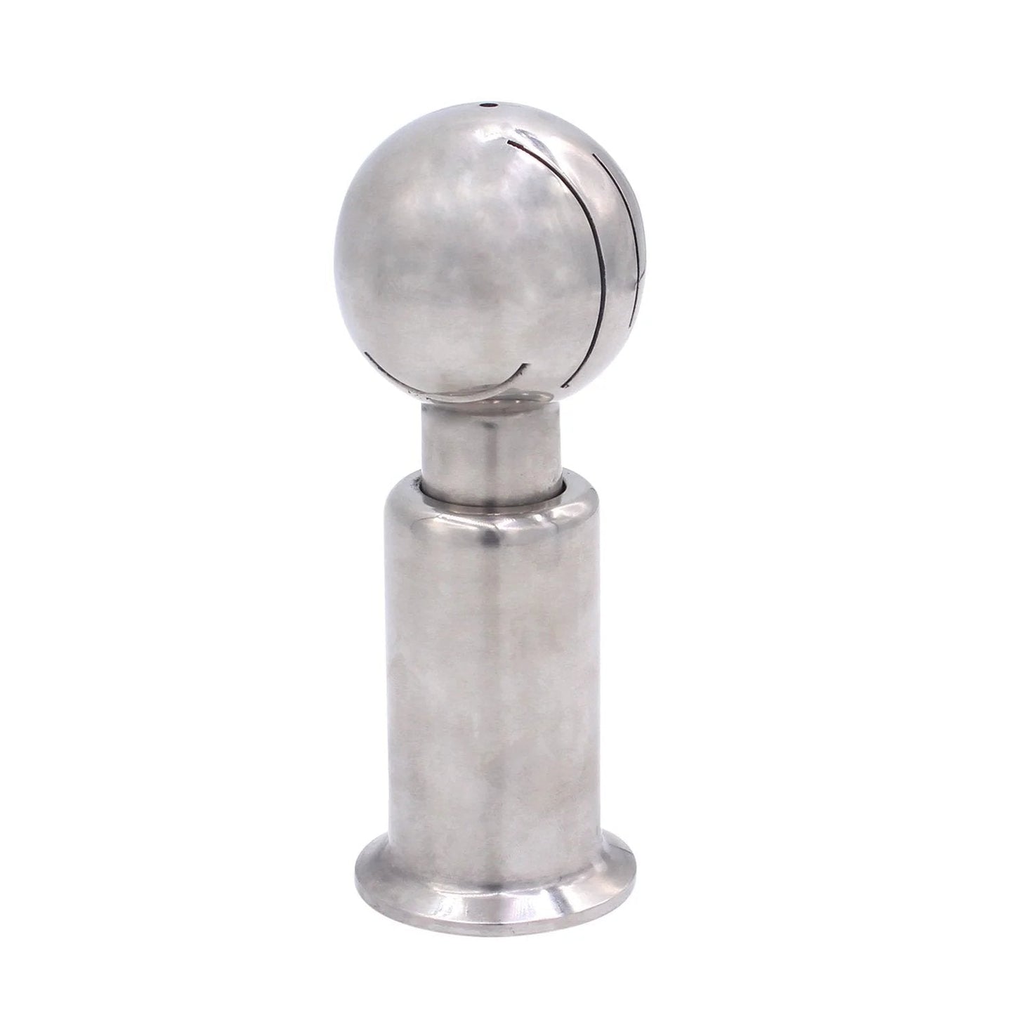 Rotary Spray Ball CIP Tank Cleaner With Clamp Type 360 Degree Spray Pattern And 1.5 Inch Tri Clamp Connection Stainless Steel 304