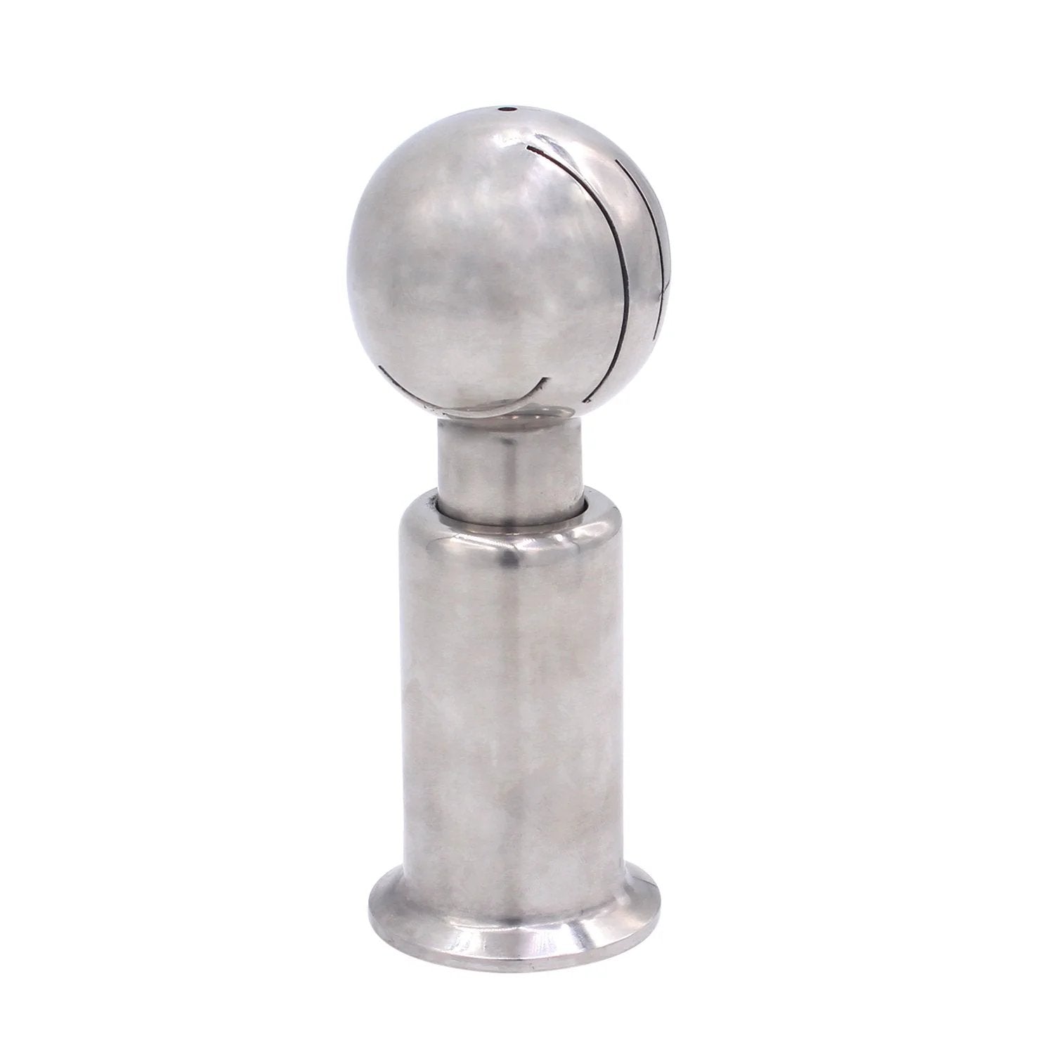 Rotary Spray Ball CIP Tank Cleaner With Clamp Type 360 Degree Spray Pattern And 1.5 Inch Tri Clamp Connection Stainless Steel 304