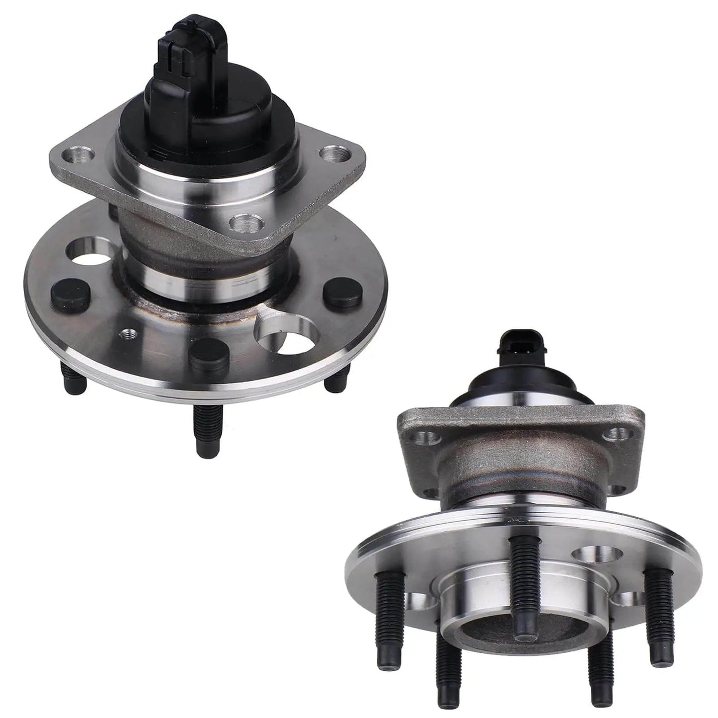 Rear Wheel Hub Bearing Assembly (Pair) 512003 Fit Buick LeSabre Lucerne Park Avenue Cadillac DeVille seen in angled view