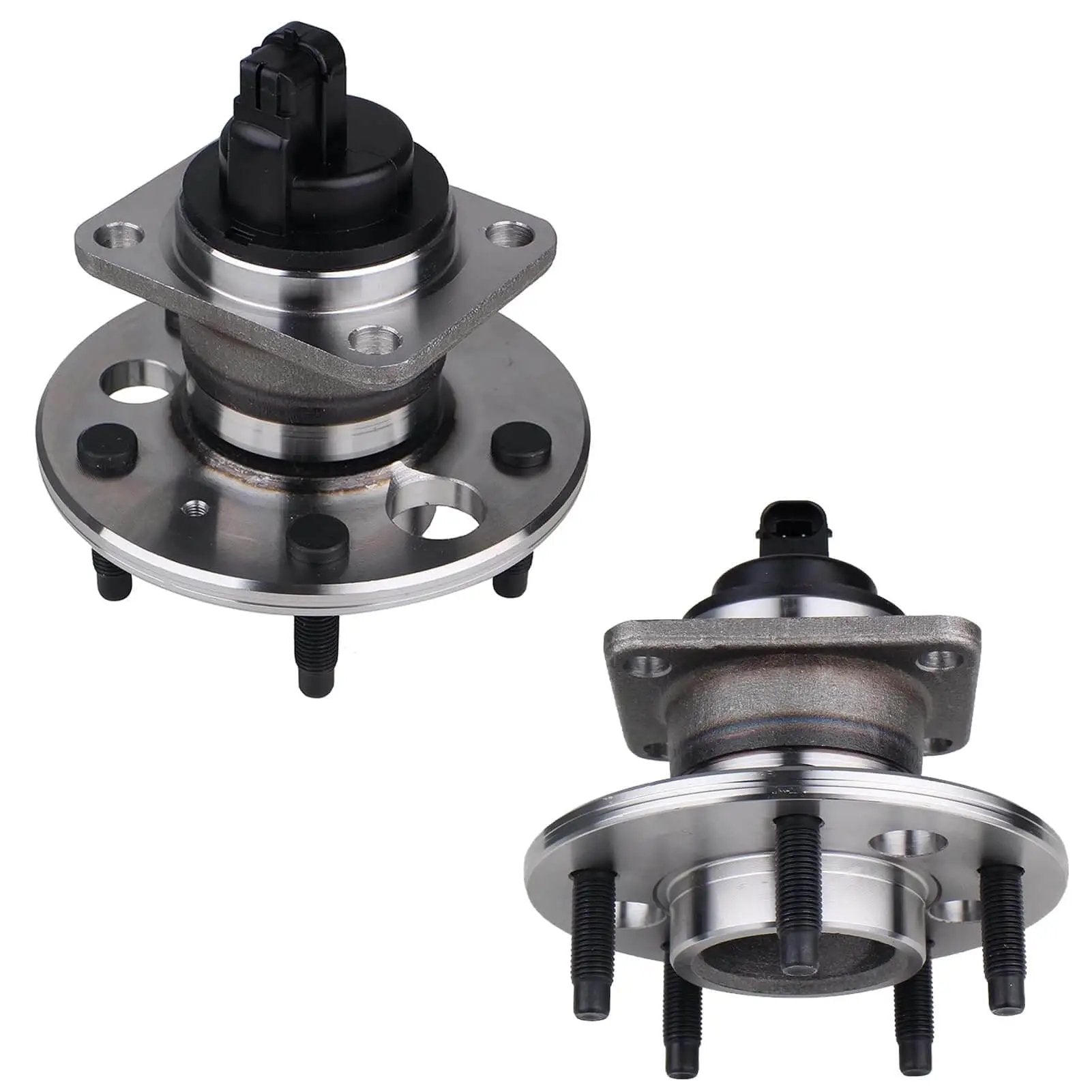 Rear Wheel Hub Bearing Assembly (Pair) 512003 Fit Buick LeSabre Lucerne Park Avenue Cadillac DeVille seen in angled view