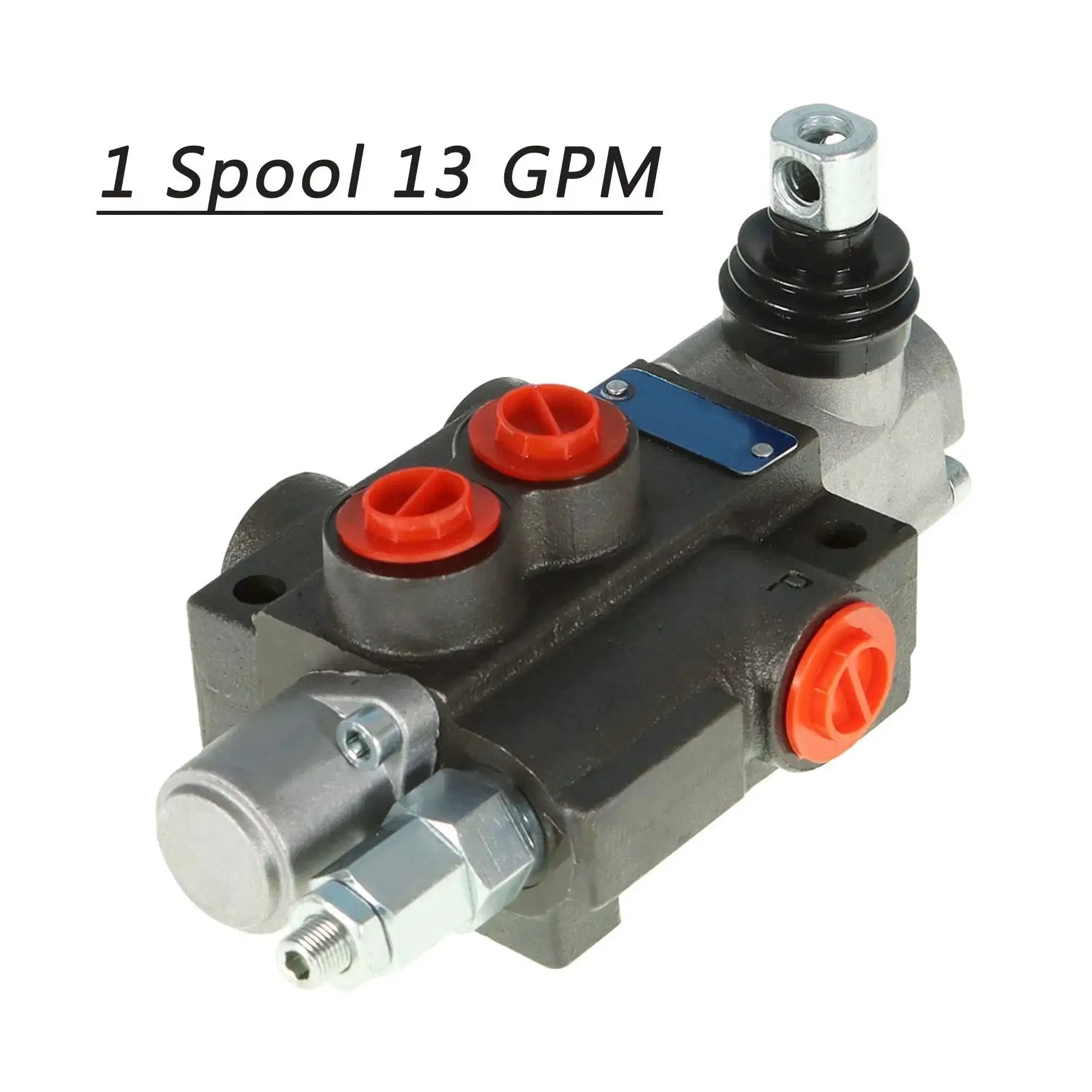 Durable Hydraulic Directional Control Valve With One Spool 13 GPM 3600 PSI BSPP Ports for small tractors front view