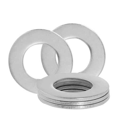 1 Inch Inner Diameter 2 Inch Outer Diameter Stainless Steel Flat Washers 304 Stainless Steel 18-8 Anti-Corrosion Metal Washers For Screws Bolts Pack Of 5 Heavy Duty Hardware Fasteners