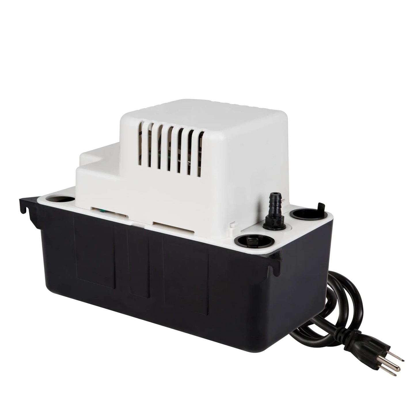 Automatic Condensate Removal Pump for HVAC Refrigeration and Dehumidifiers 115 Volt One Fiftieth HP 65 GPH Flow Vertical Switch Design