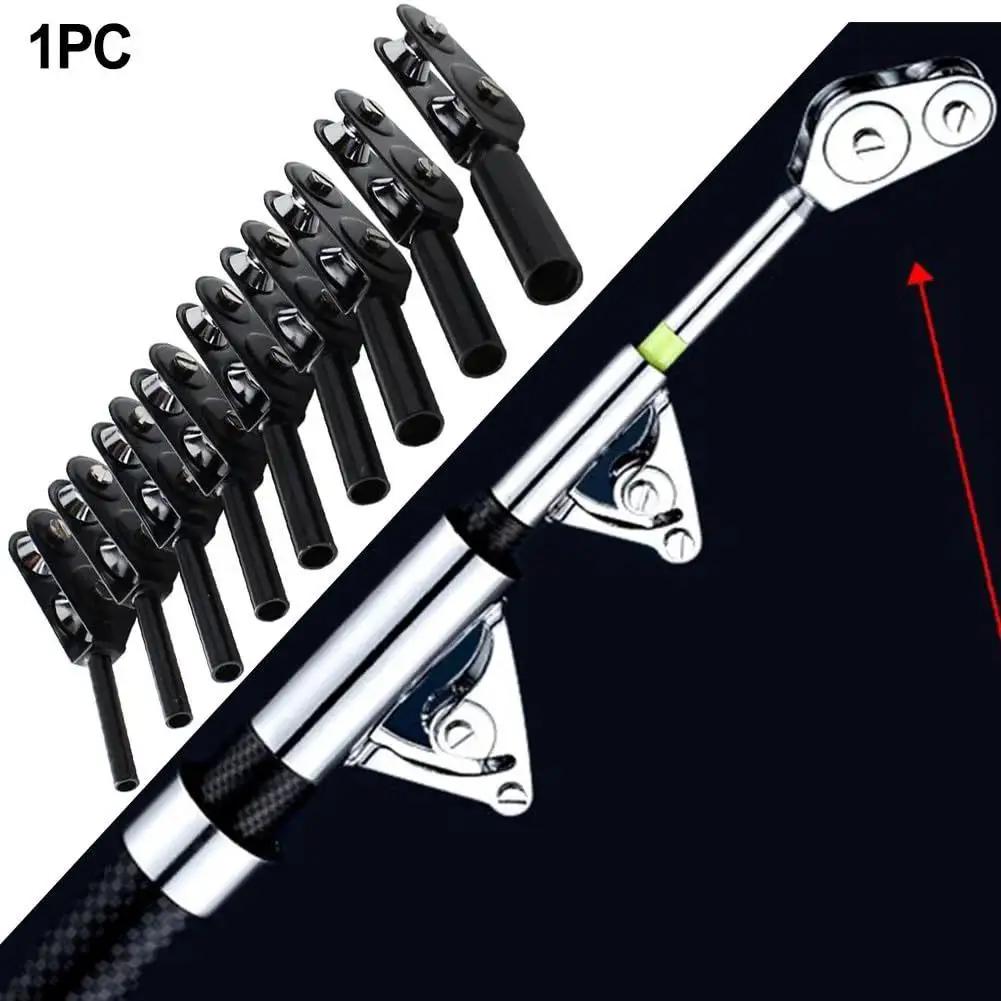 Stainless Steel Rod Tip Roller With Detachable Pulley For Saltwater Rods 8mm, displayed with a focus on the detachable pulley feature.