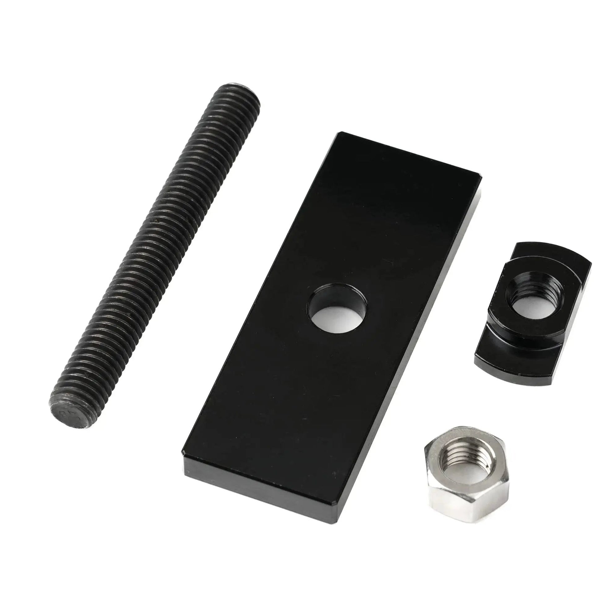 Needle Bearing Puller Tool components for Toyota 8 Inch IFS Clamshell Front CV Axle SD20B in black iron die steel.