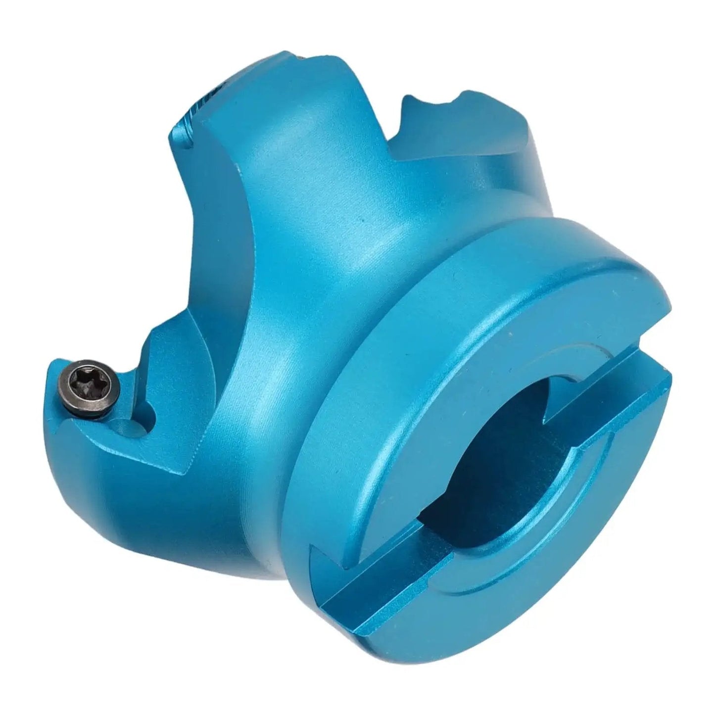 CNC Lathe Face Mill With Four Flutes Pro Grade High Efficiency Milling Cutter For Aluminum Alloy Head Featuring Special Helical Offset Design