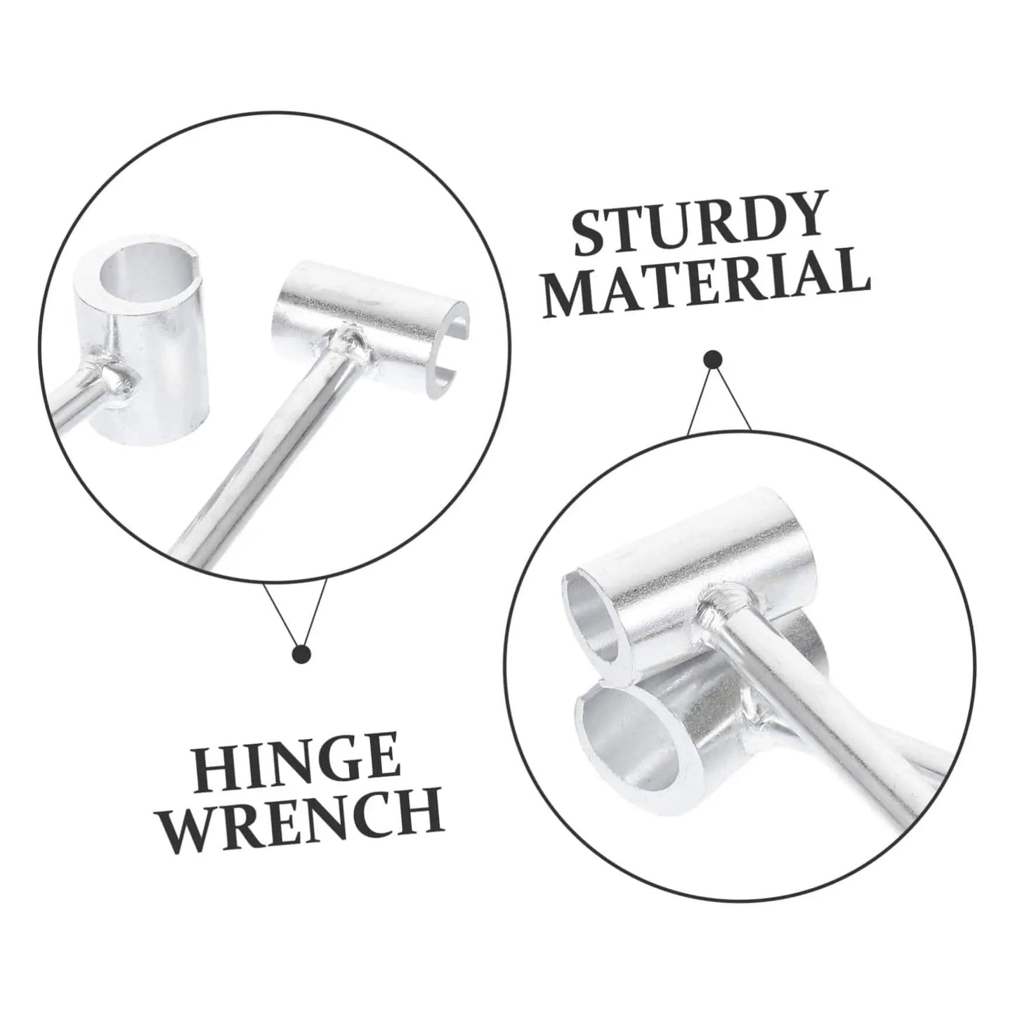 Heavy Duty Door Hinge Adjustment Tool For Precise Alignment And Quick Hinge Gap Repair, Pro Grade Adjustable Hinge Wrench By Garneck