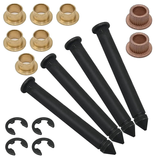 16 Pcs Auto Metal Direct Door Hinge Pin And Bushing Repair Kit Stainless Steel A00031 for Chevrolet, Pontiac, Nova