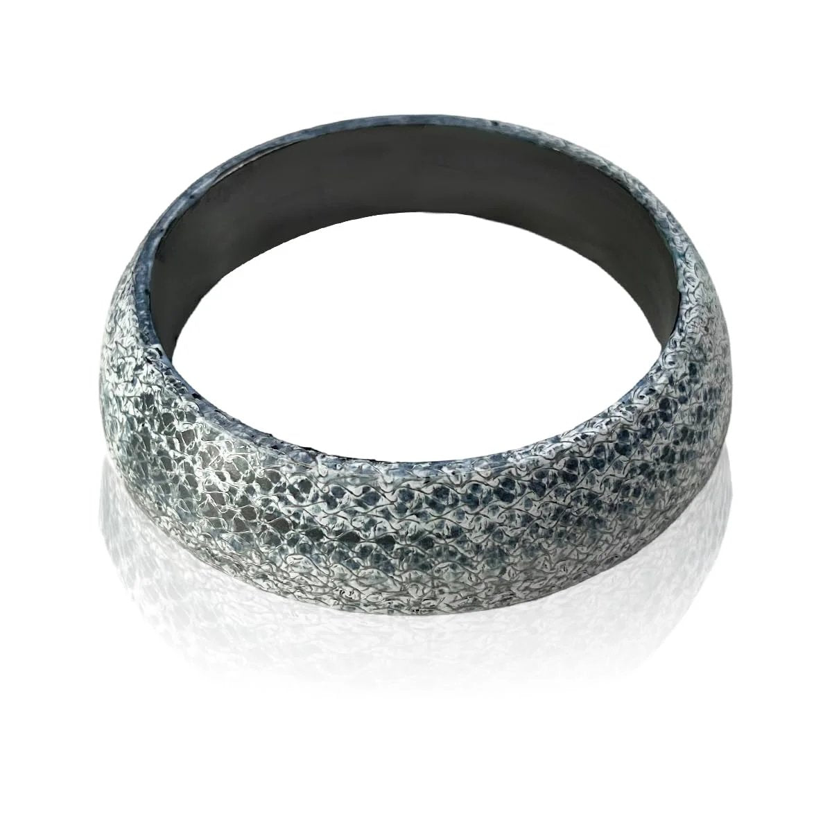 65mm Graphite Exhaust Gasket Donut Seal For Car Tail Pipe Muffler Ring High Temperature Manifold And Downpipe Flange Replacement Fits Most Vehicles Durable Ceramic Graphite Layer