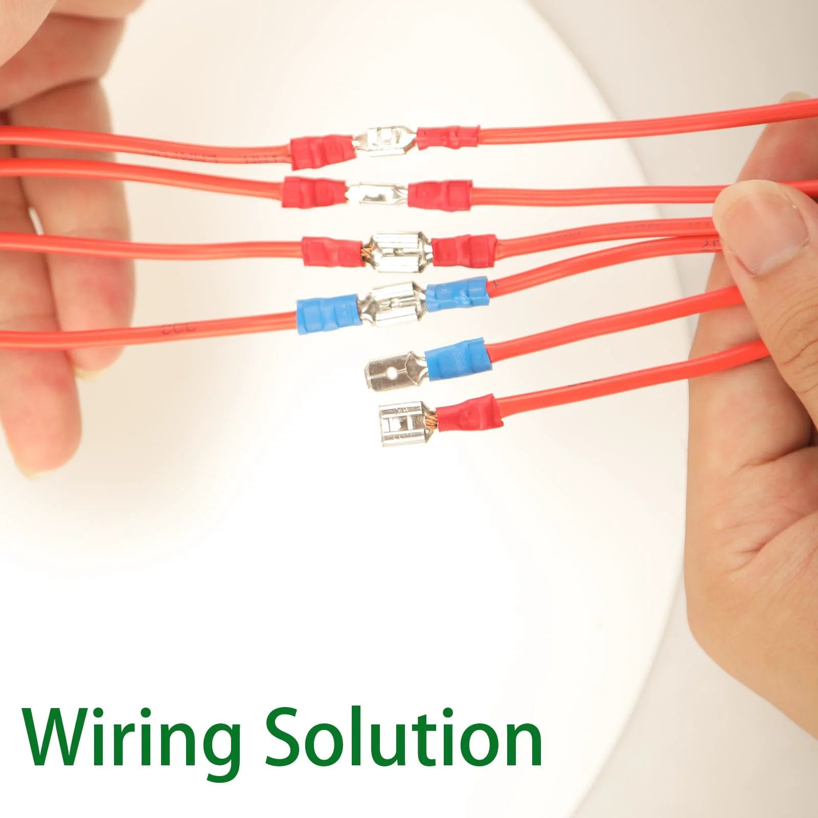 All In One 280Pcs Crimp Connectors Kit With 2.8mm 4.8mm 6.3mm Male And Female Spade Terminals 15 Types Electrical Connectors