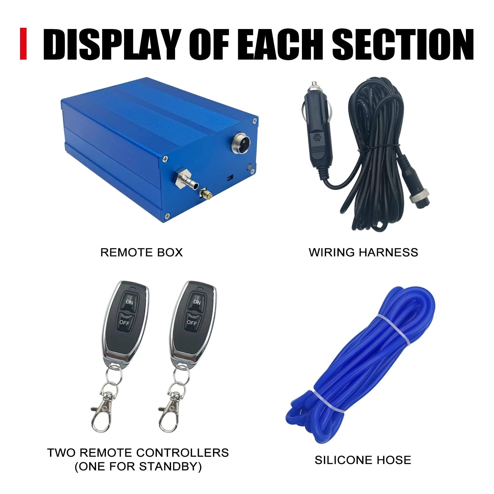 Valvetronic Exhaust Cutout Valve Controller Box Kit Replacement Controller For Vacuum Pump System With Remote Control