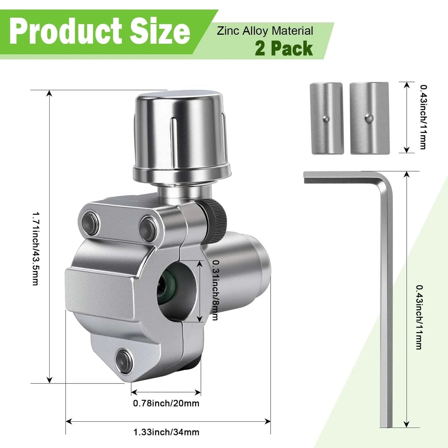 Two Pack Bullet Piercing Valve Kit Zinc Alloy Needle Valve Three In One For Air Conditioners And Fridges Universal Tubing