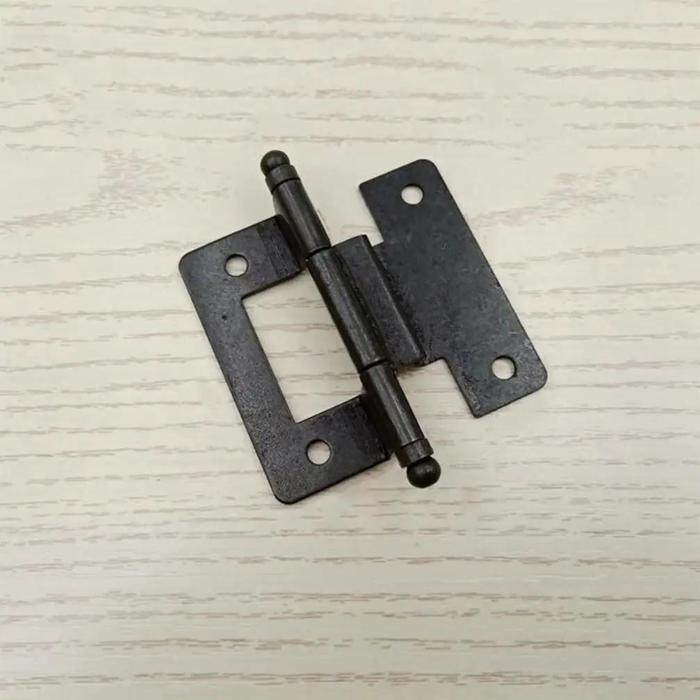 Beefy 10 Pack Cabinet Door Hinges For Residential Doors Built From Solid Iron With Smooth Burr Free Edges High Load Bearing Capacity Easy Mounting Perfect For Cupboards And Modern Door Updates
