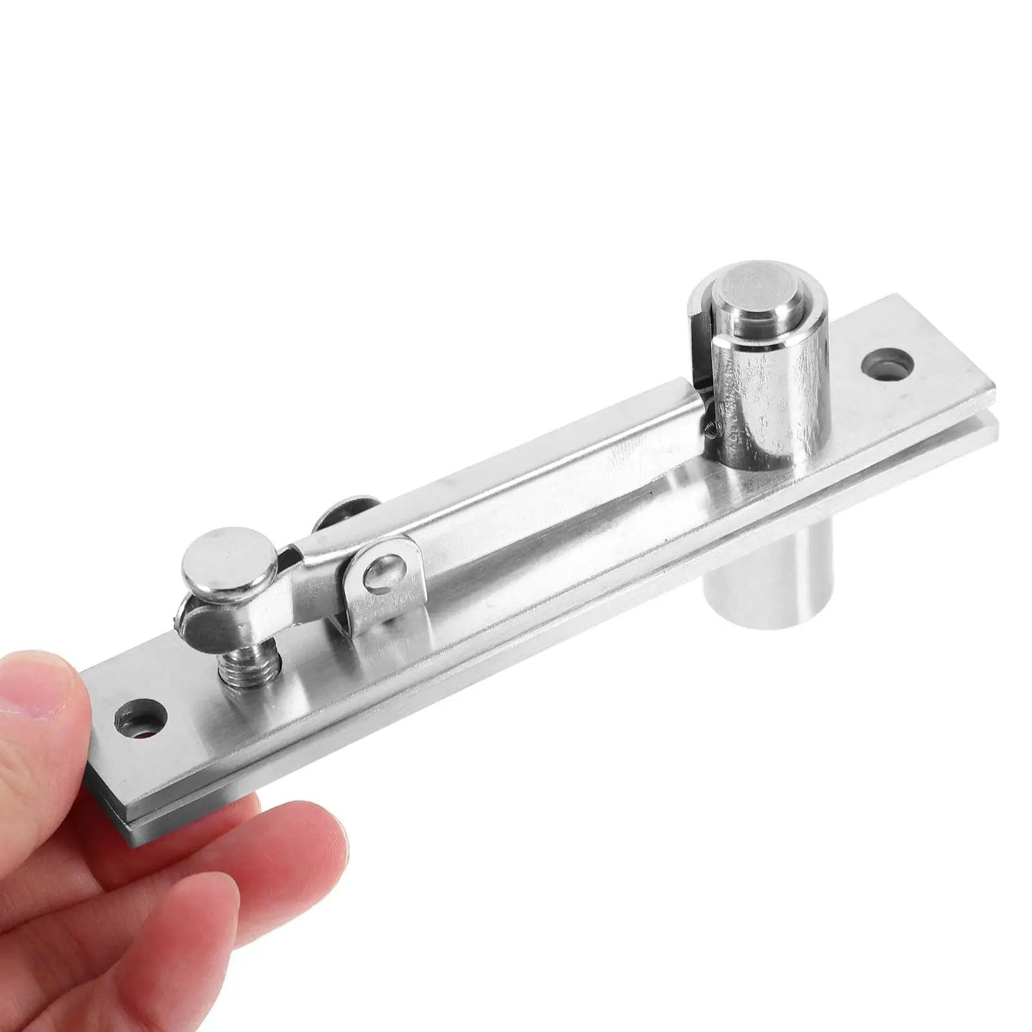 Heavy Duty Stainless Steel Invisible Door Pivot Hinges For Cabinets And Bookcases Hidden Pivot Door Hardware For Kitchen