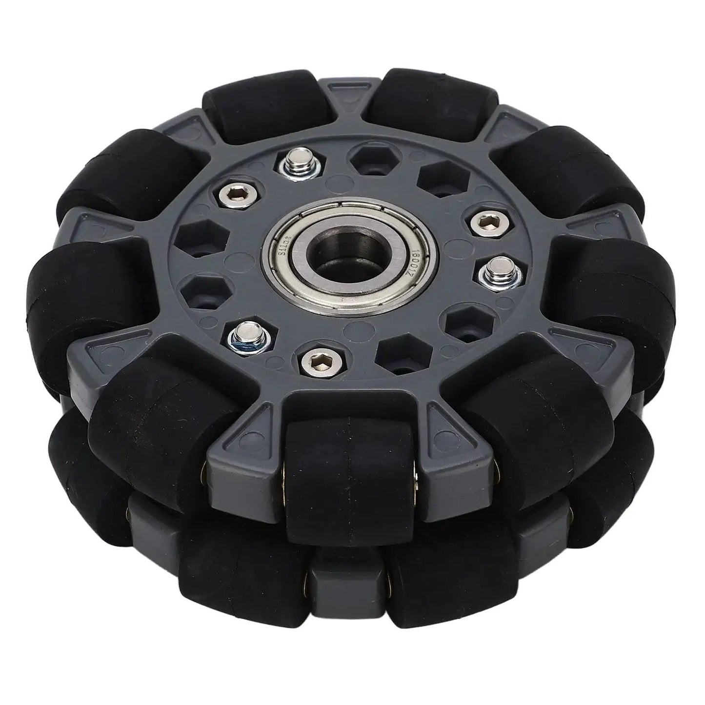 Omni Directional Robot Wheel 100mm With Center Bearing For Robot Cars And DIY Projects featuring 360 Degree Rotation and Easy Steering