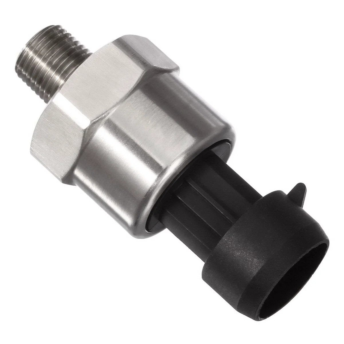 Stainless Steel 200 Psi Pressure Transducer Sensor For Oil Fuel Air Water One Eighth Inch NPT Thread With Connector Harness AUTEX