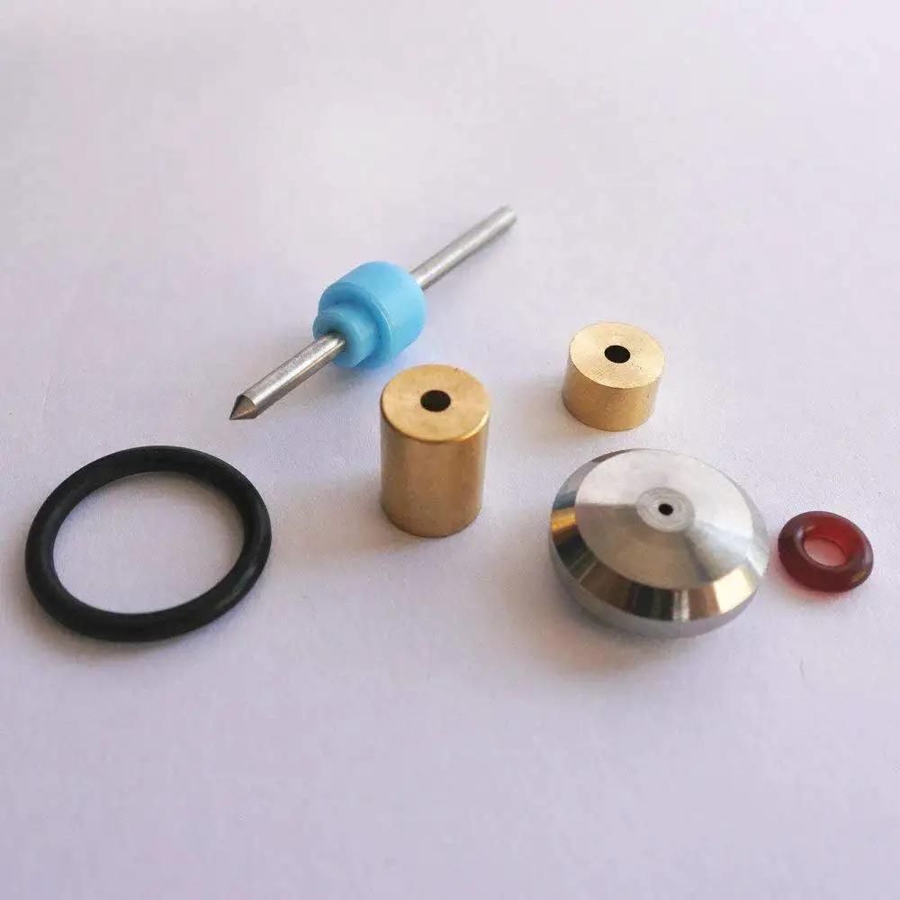 Waterjet On Off Valve Repair Kit For Insta 2 Water Jet Cutting Head Machine Parts Includes Poppet O Ring Seat High Pressure Valve Seal Seal Backup Ring And Bushing Long Service Life displayed on white surface.