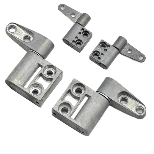 2 Pack Zinc Alloy Damping Hinge Set With 360 Degree Rotatable Torque Shaft for Cabinet and Gate Friction Hinges 0.56 Nm Right Hand