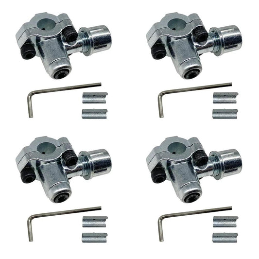 Bullet Piercing Valve Kit For HVAC Line Tap 3 In 1 Access, 4 Pack, showing corrosion-resistant metal valves and tools