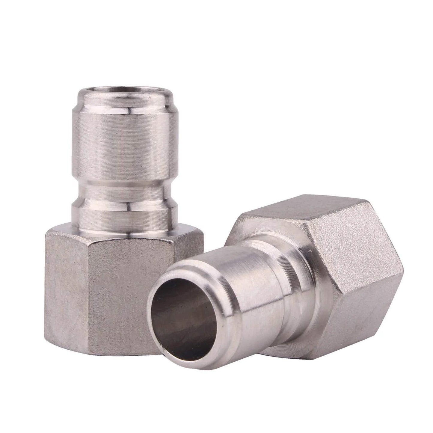 Stainless Steel 1/2 Inch Female Quick Disconnect NPT Homebrewing Connector Sanitary Fitting Pack of 2 By DERNORD