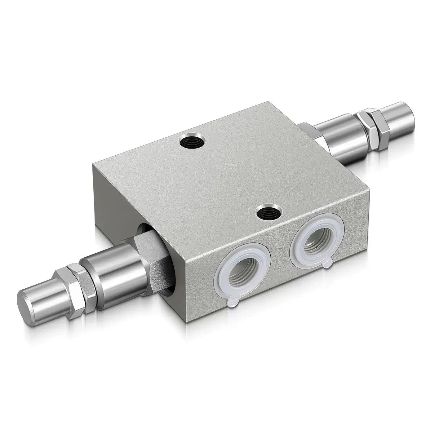 Dynamic Dual Crossover Hydraulic Relief Cushion Valve with 3/8 inch NPT Ports, 12 GPM, ideal for motor cylinders, Threlaco compatible