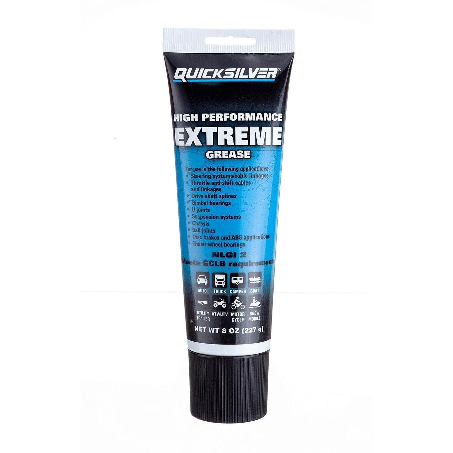 Heavy Duty Beefed Up Multi Purpose Marine Grease NLGI 2 For Extreme Temperatures And Heavy Loads Calcium Sulfonate Based Lubricant 8 Oz Tube Ideal For Steering Cables Gimbal Bearings Throttle And Shift Cables Quicksilver