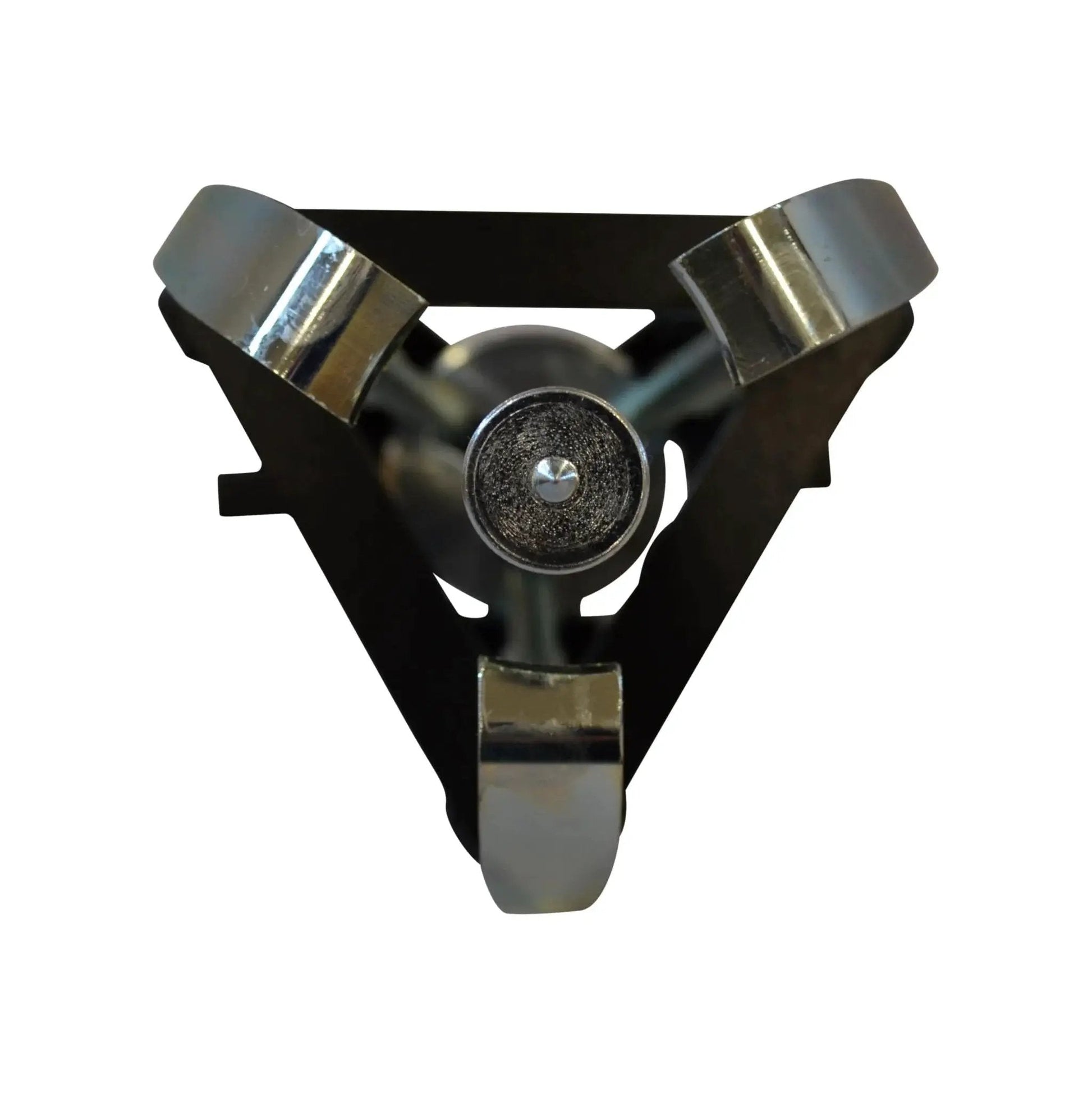 Front view of Three Jaw Manual Puller With 10 Ton Capacity And 6 Inch Reach For Bearing And Pulley Extraction, forged steel jaws.