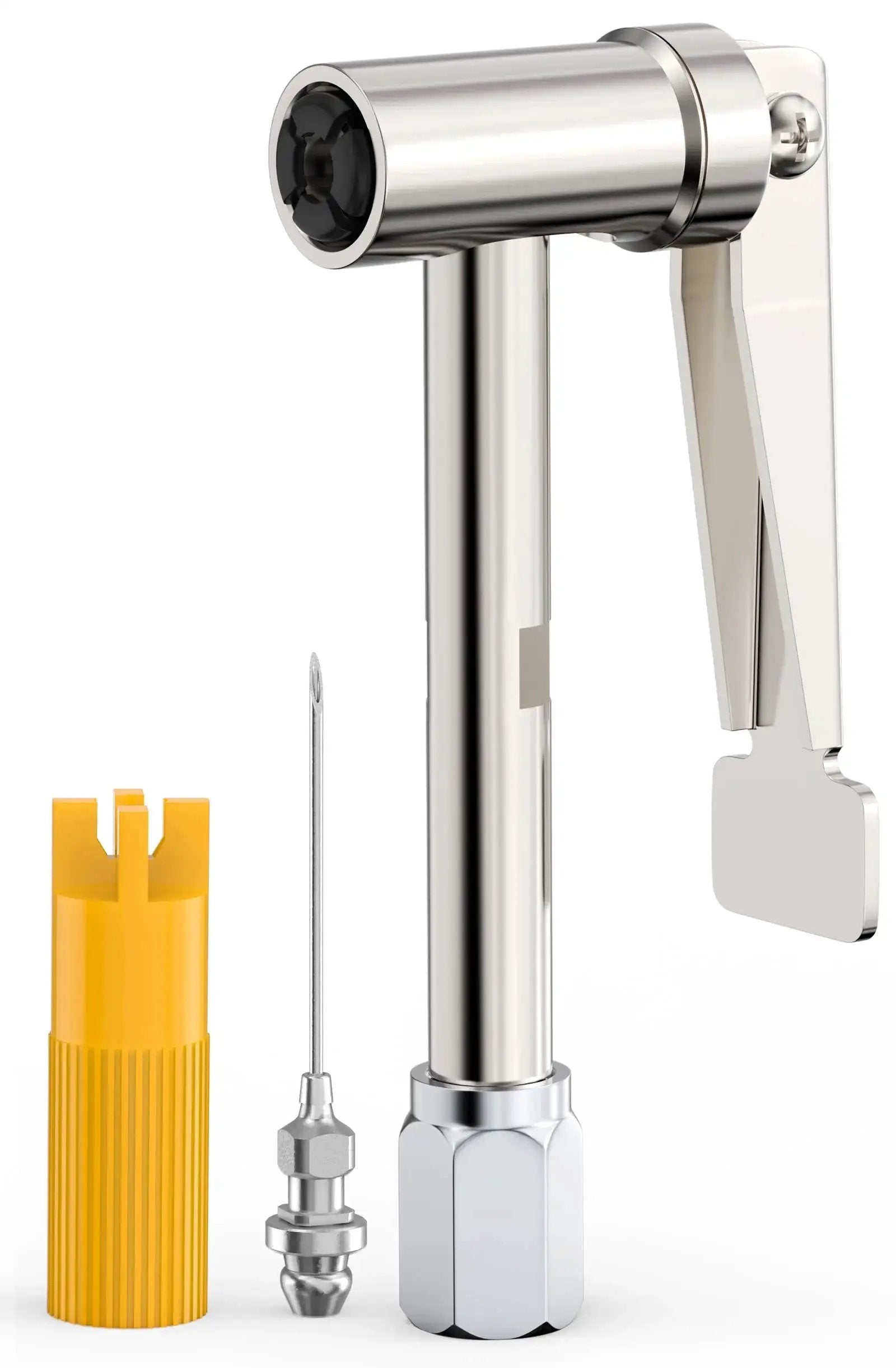 90 Degree Grease Gun Coupler Set Right Angle Zerk Fittings Adapter for Tight Spaces No Leakage 12000 PSI Quick Release