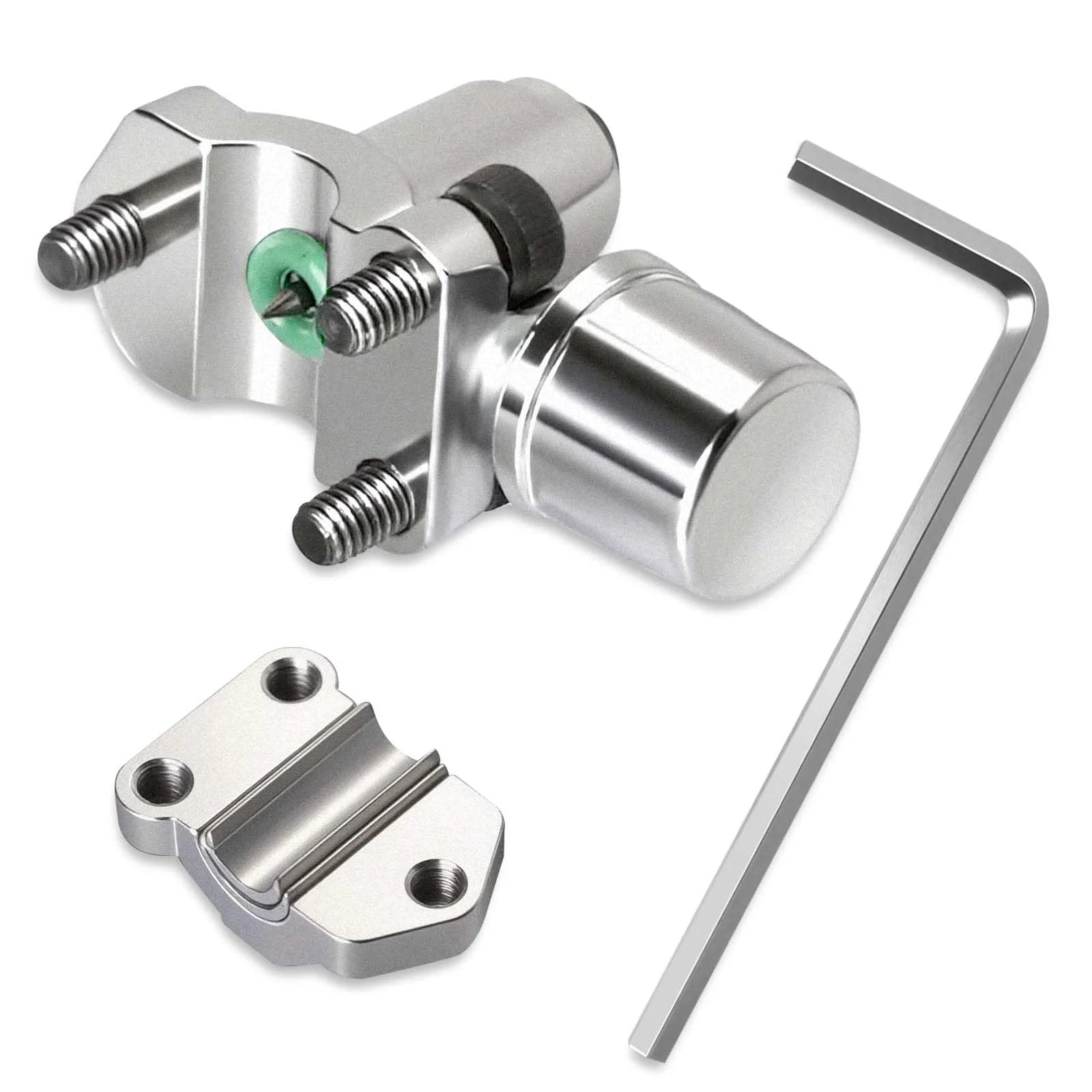 Two Pack Bullet Piercing Valve Kit Zinc Alloy Needle Valve Three In One For Air Conditioners And Fridges Universal Tubing