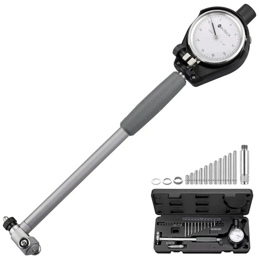 Deep Engine Cylinder Dial Bore Gauge Set For Accurate Measurements 2 To 6 Inch Range With 0.001 Inch Resolution Self Centering Design
