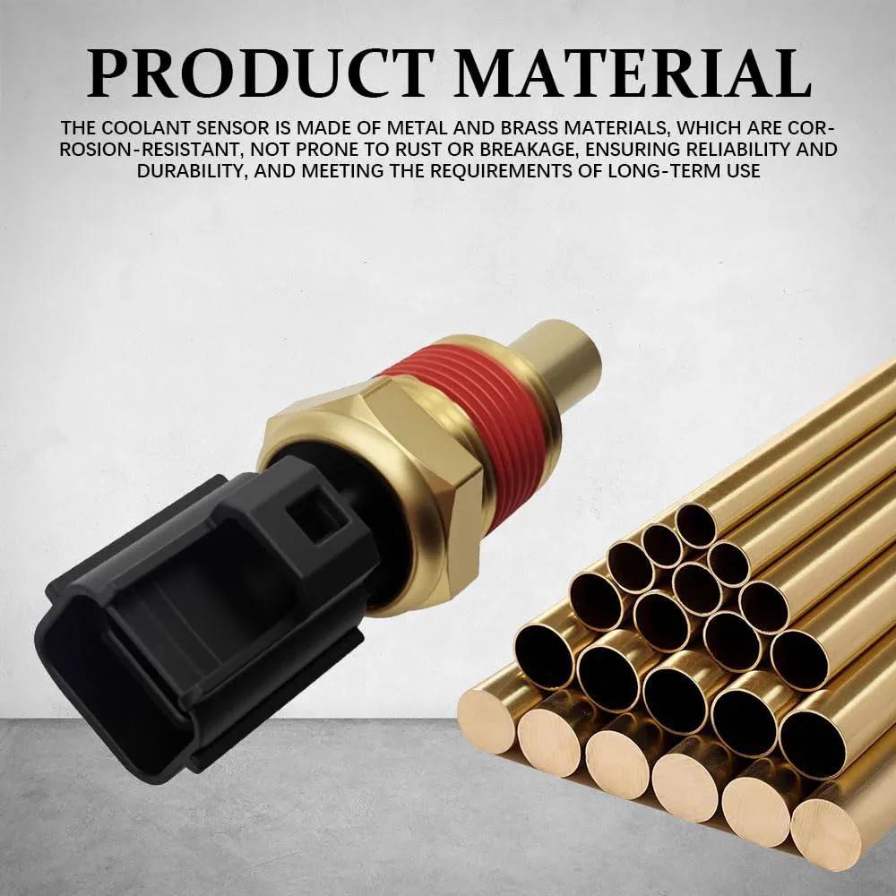 Engine Coolant Temperature Sensor For Dodge Jeep Chrysler Cars Replace OEM 56027873 brass material and sensor body