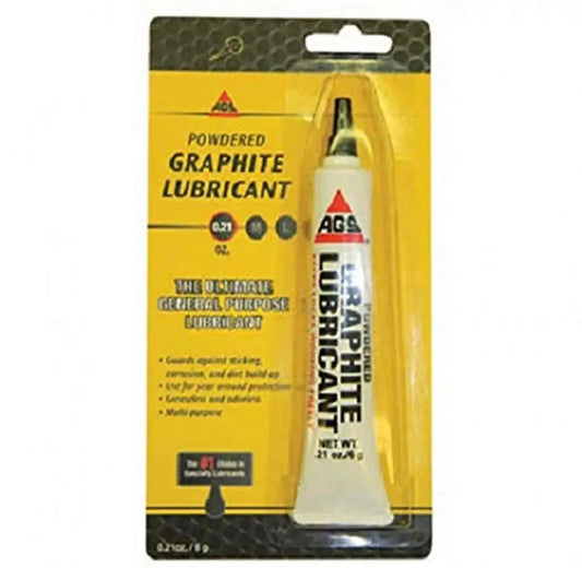 Extra Fine Graphite Dry Powder Lubricant Bottle 0.21 Oz For Locks Hinges Tools Guns Fishing Reels Bicycles Made In USA