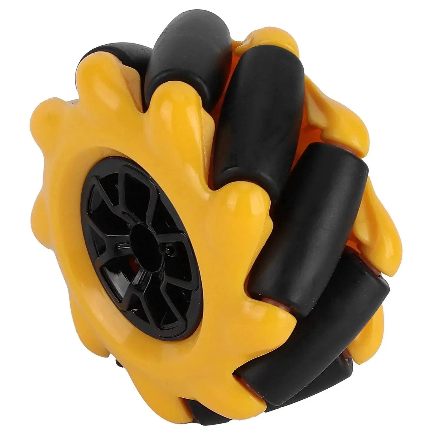 Omni Mecanum Wheel Set For Geared Motors 48mm DIY Robot Car Parts Left And Right Wheel Set With Rubber Coating