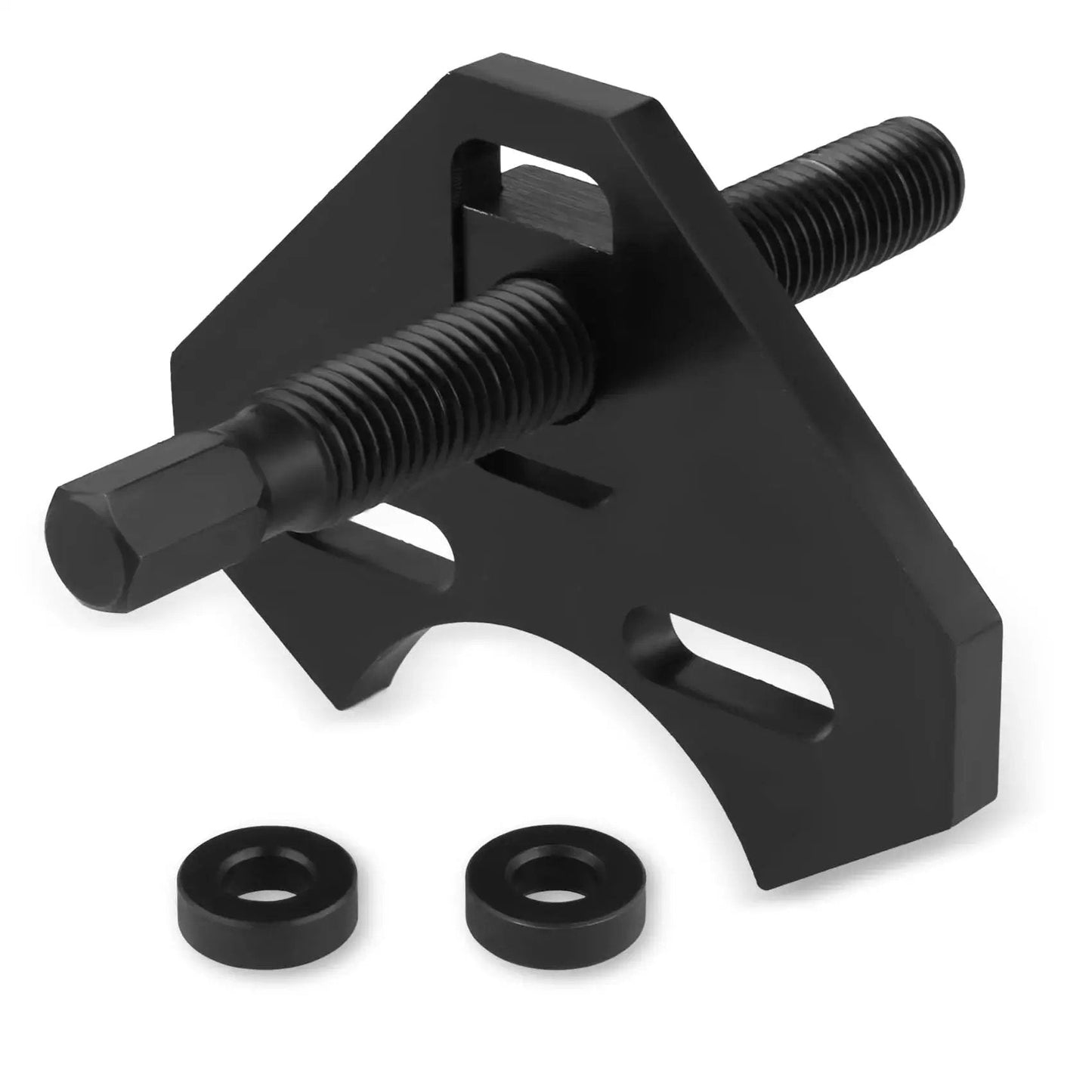 Universal Wheel Bearing Hub Removal Tool Kit For Cars And Trucks Durable Steel Hub Remover for 5 6 and 8 Lug Hubs, frosted oxidized finish