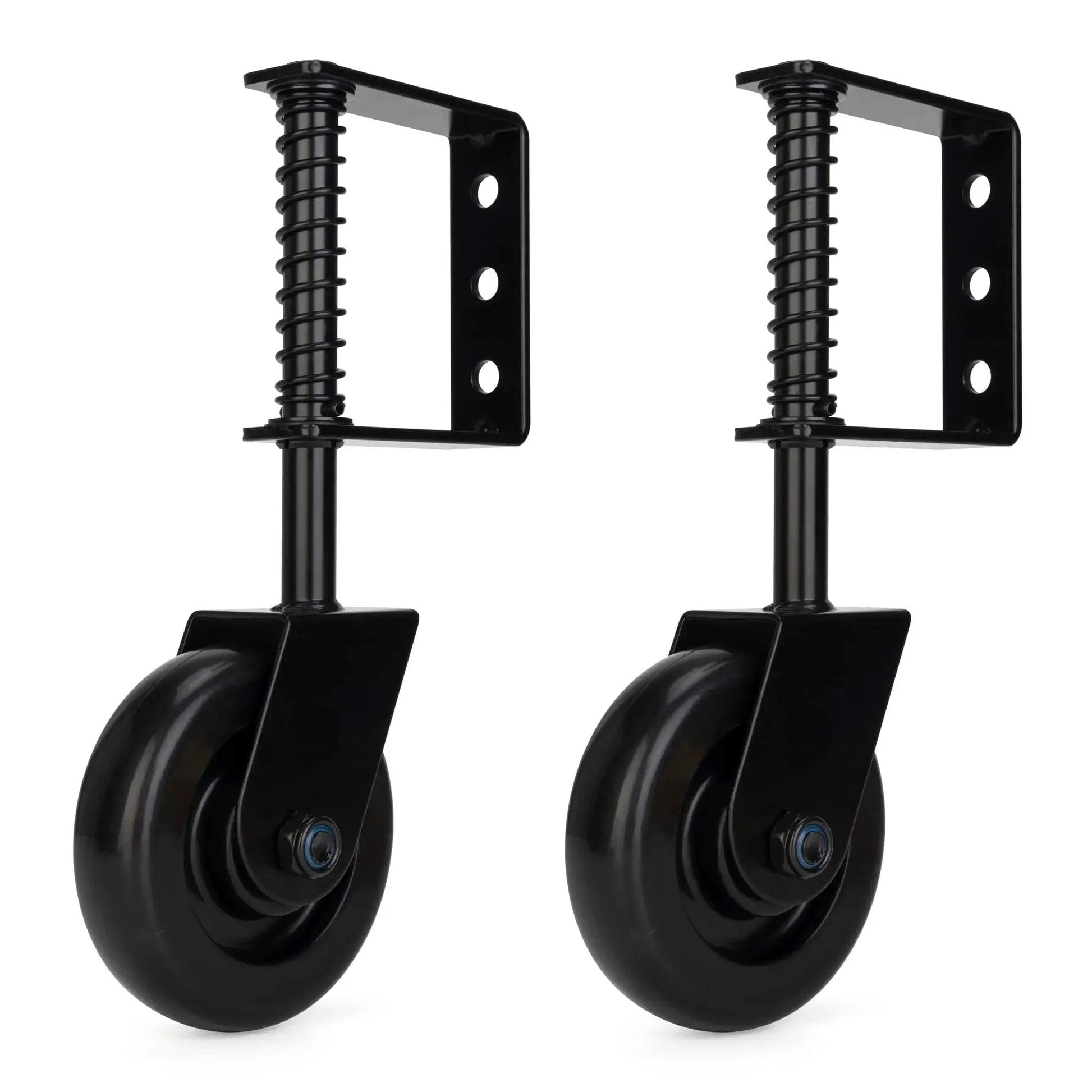 Heavy Duty Spring Loaded Gate Caster With Bearing And 360 Degree Swivel For Wooden Gates Fences And Metal Tube Gates Anti Sag Drag Gate Wheel Kit