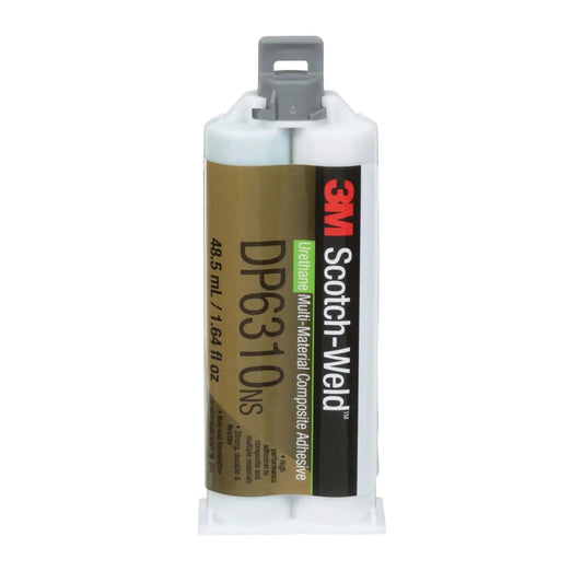 Composite urethane adhesive DP6310NS green two-part non-sag paste 48.5 mL Duo-Pak for multi-material assemblies