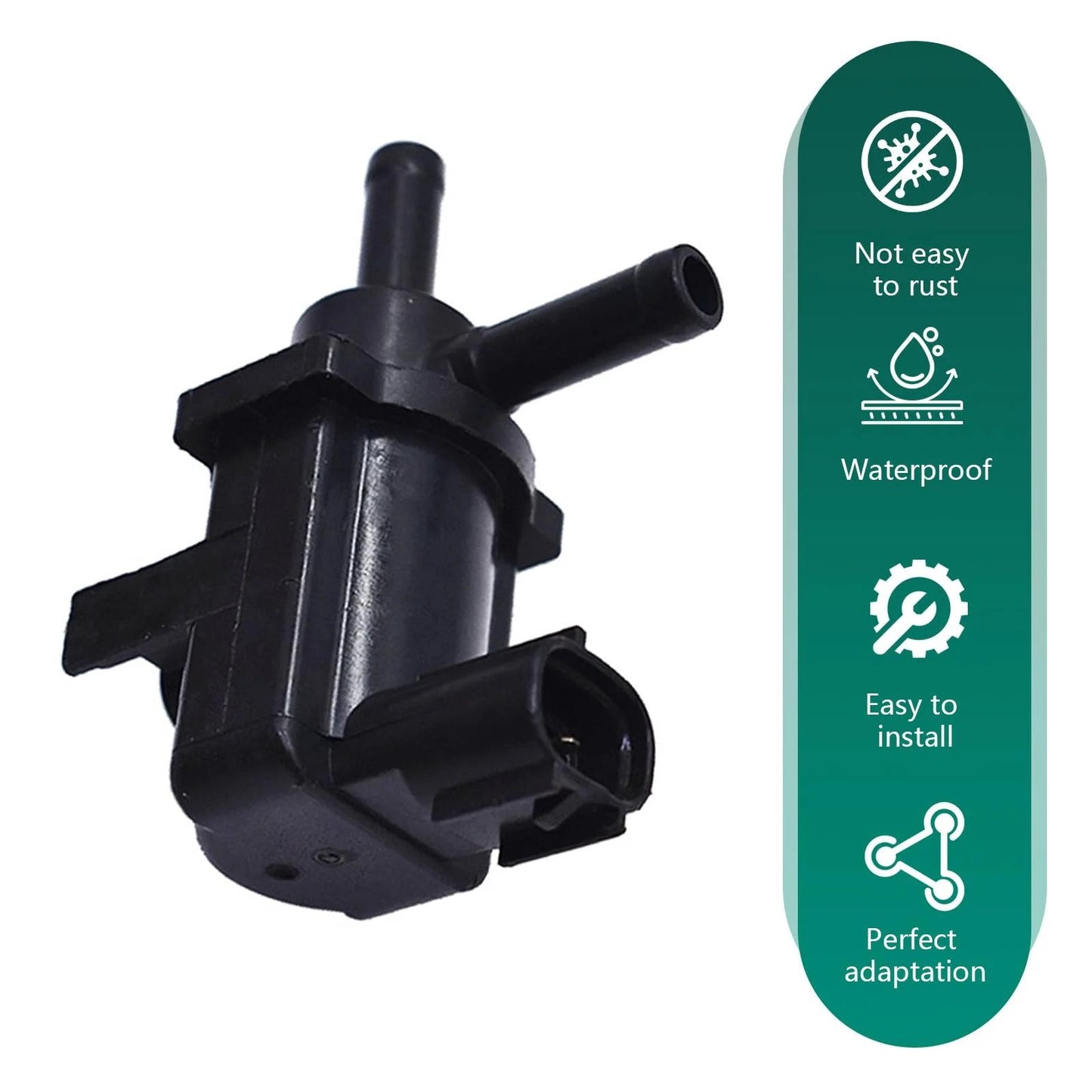 Vacuum Switch Valve High Temperature Resistant 2 Pin Plug And Play For Toyota Corolla Highlander Sienna Avalon Polcatay 90910 12259 90910 12272 Engine Vacuum Control Sensor Upgrade