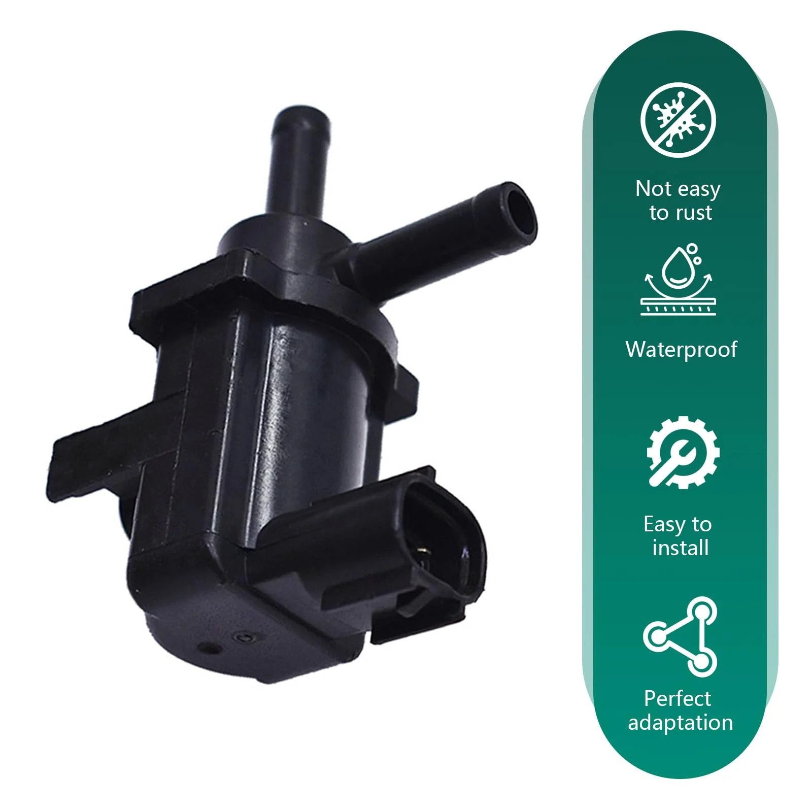 Vacuum Switch Valve High Temperature Resistant 2 Pin Plug And Play For Toyota Corolla Highlander Sienna Avalon Polcatay 90910 12259 90910 12272 Engine Vacuum Control Sensor Upgrade