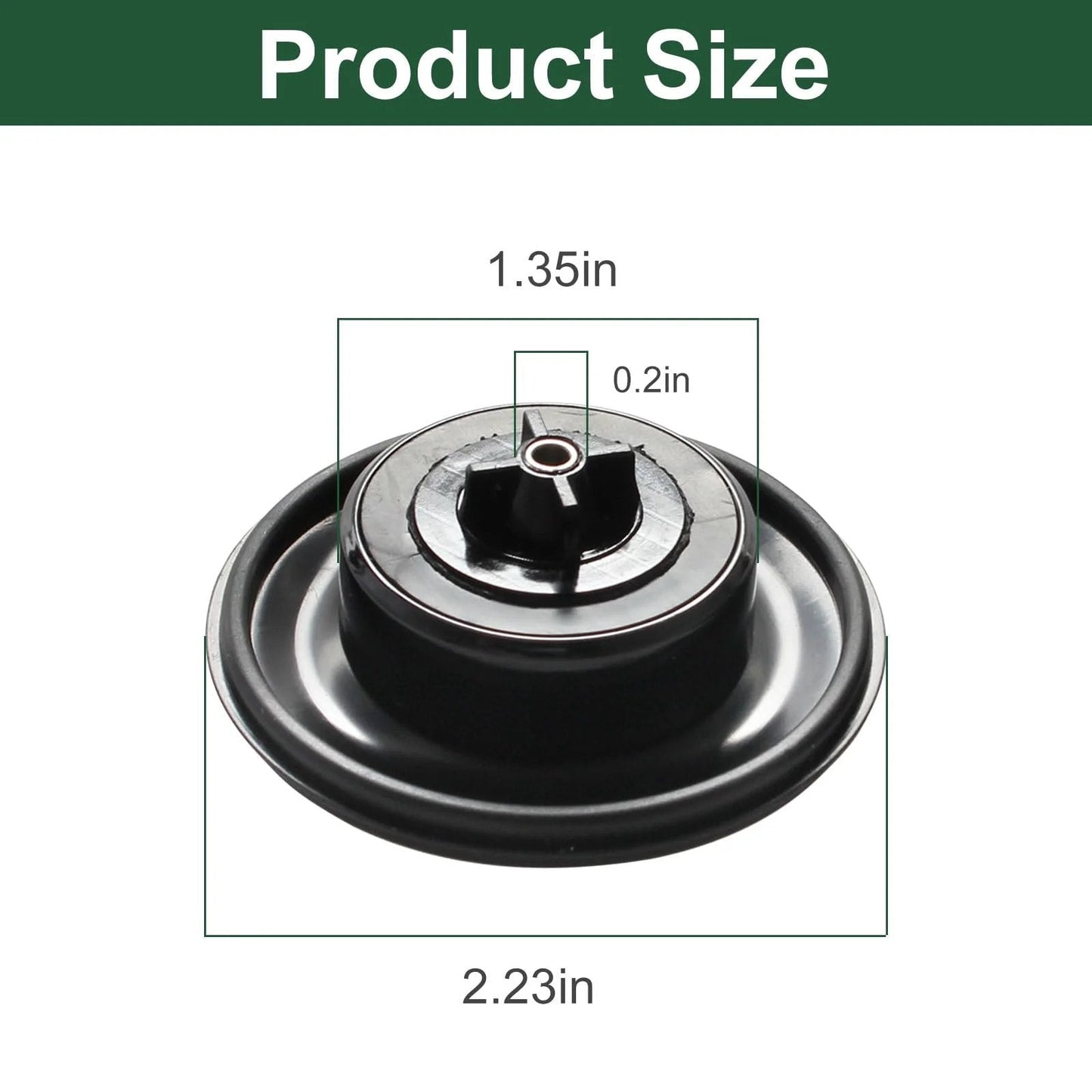 Replacement Valve Diaphragm For Irritrol 2400 2600 2700DPR Valves Three Quarters To One Inch Fit For Easy DIY Install And Long Lasting Durable Part By NIAHM
