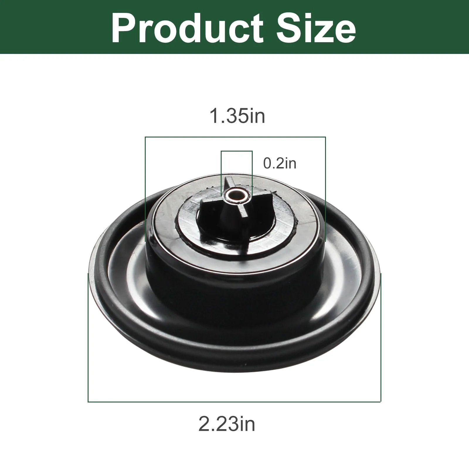 Replacement Valve Diaphragm For Irritrol 2400 2600 2700DPR Valves Three Quarters To One Inch Fit For Easy DIY Install And Long Lasting Durable Part By NIAHM