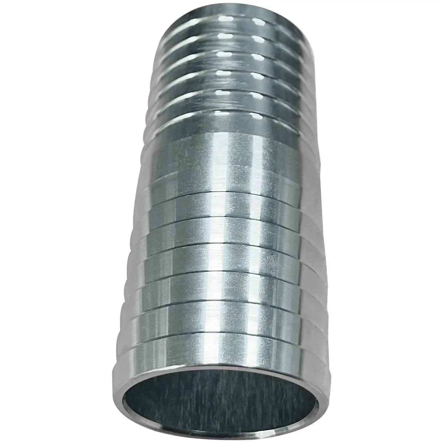 Heavy Duty Two Inch Stainless Steel Hose Barb Fitting Straight Barbed Coupler 304 Stainless Steel