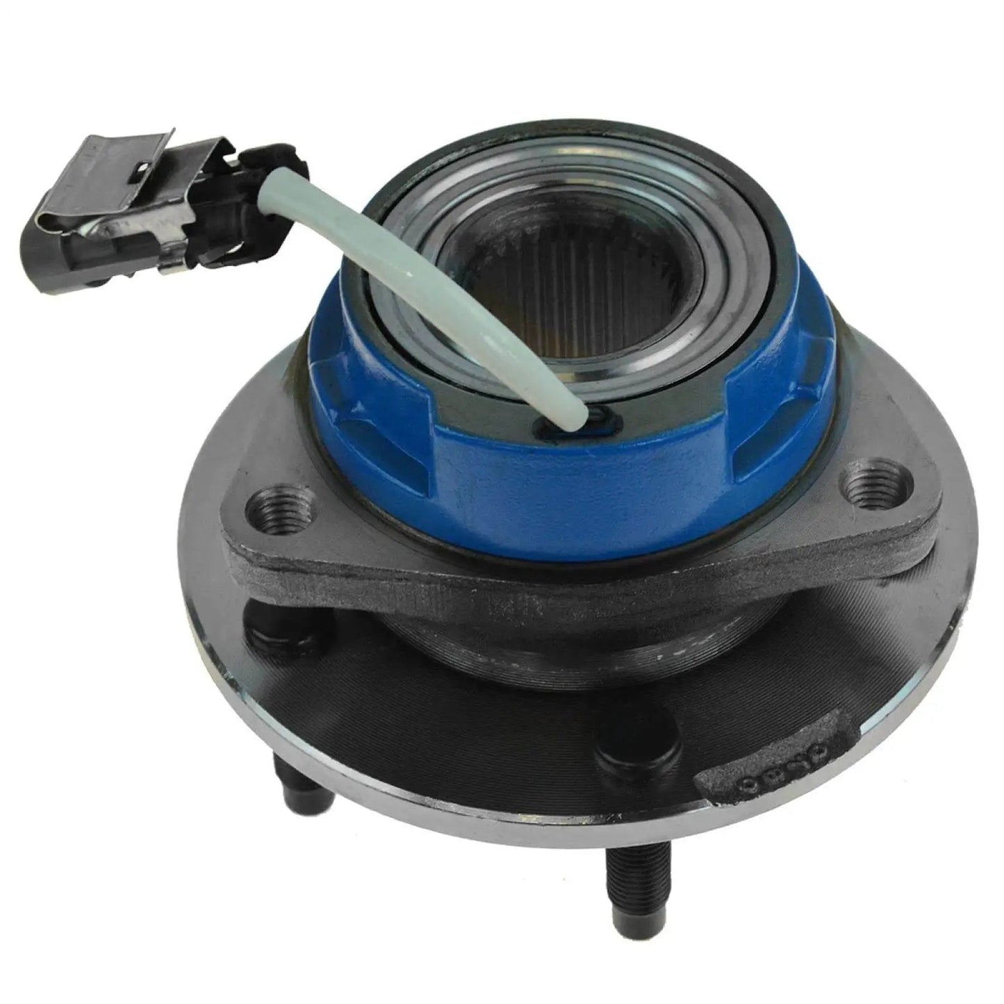 Front Left And Right Wheel Bearing And Hub Assembly Set For Chevrolet Impala 2000 To 2008 2009 To 2013 Impala Limited 2014 To 2016 And Buick Lucerne 2006 To 2011 With Four Wheel ABS Brakes, close-up view