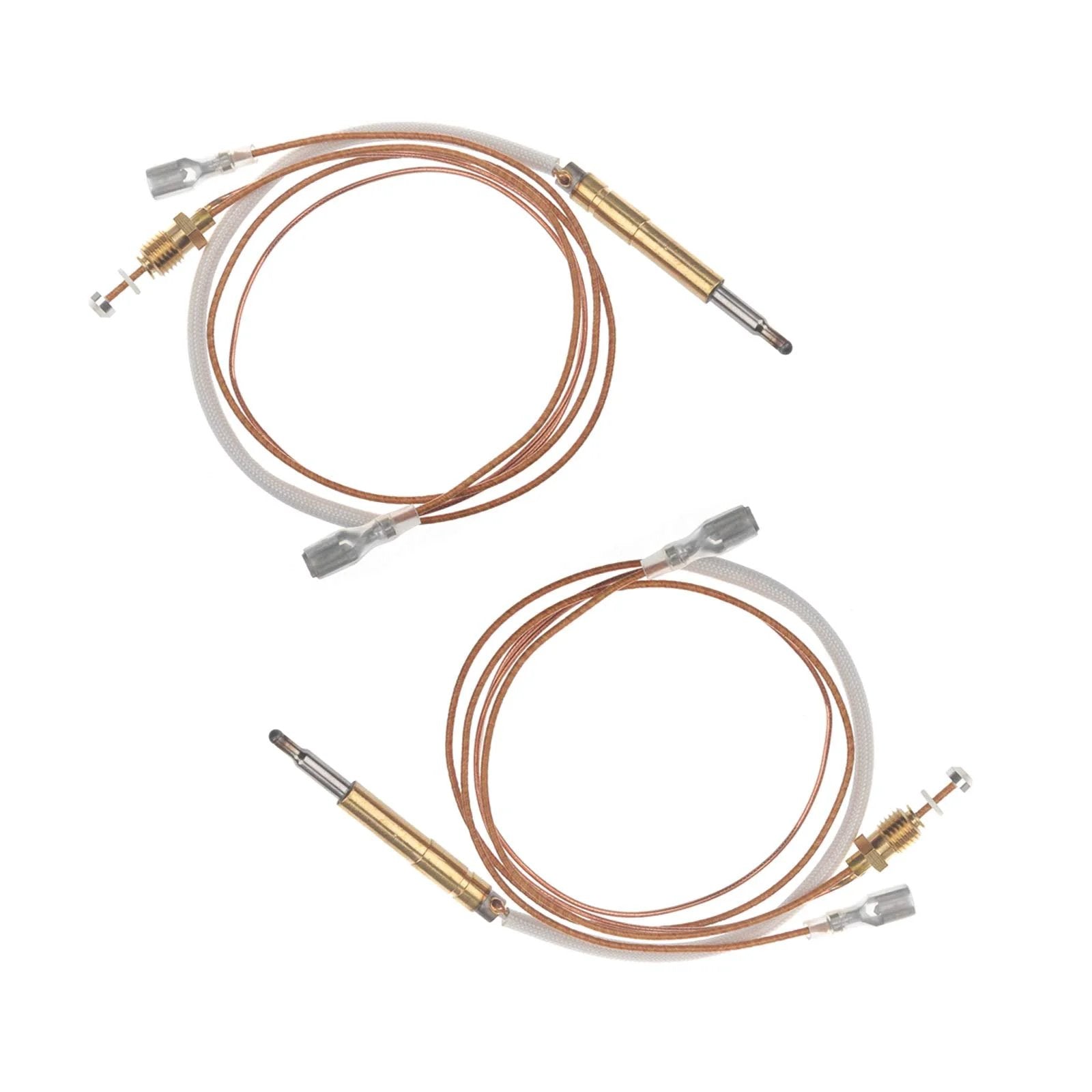 Longer 23.5 Inch Thermocouple Replacement For Outdoor Patio Heaters 2 Pack Universal Fit Durable Safety Sensor For Propane Gas Heaters