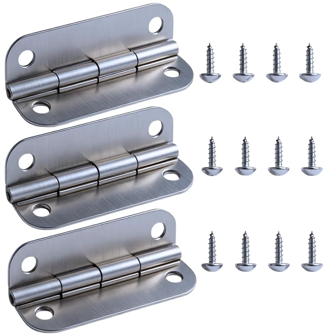 Heavy Duty 316 Stainless Steel Cooler Hinges Replacement Kit For Igloo Ice Chests 3 Pack Fits 25 To 165 Quart Coolers