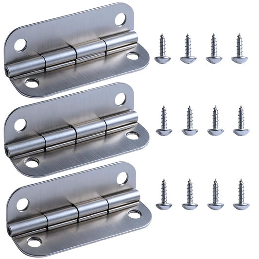 Heavy Duty 316 Stainless Steel Cooler Hinges Replacement Kit For Igloo Ice Chests 3 Pack Fits 25 To 165 Quart Coolers