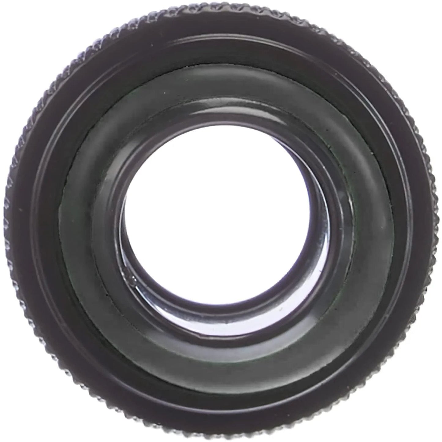 Front view of Six Pack G1/4 Thread To 14mm Outer Diameter Hard Tubing Compression Fittings With High Body Design For Computer Water Cooling Black